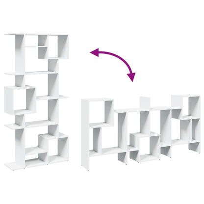 Bokhylle Hvit 92x29x188 cm
