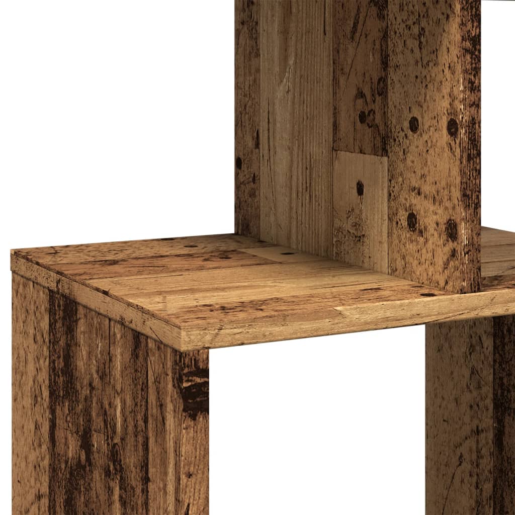 Bokhylle Røkt Eik 92x29x188 cm