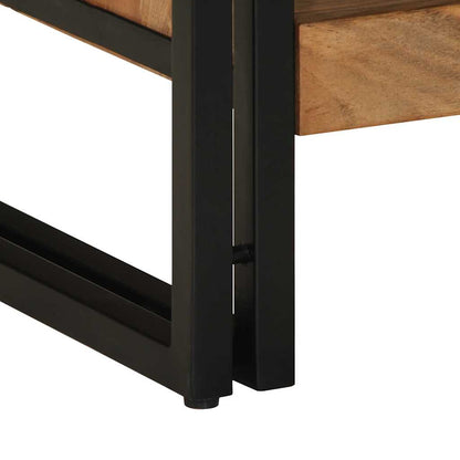 Salongbord Sofabord Tre heltre akasie 70x50x38 cm