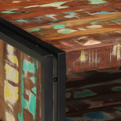 Salongbord Sofabord Tre Gjenvunnet Heltre flerfarget 70x50x38 cm