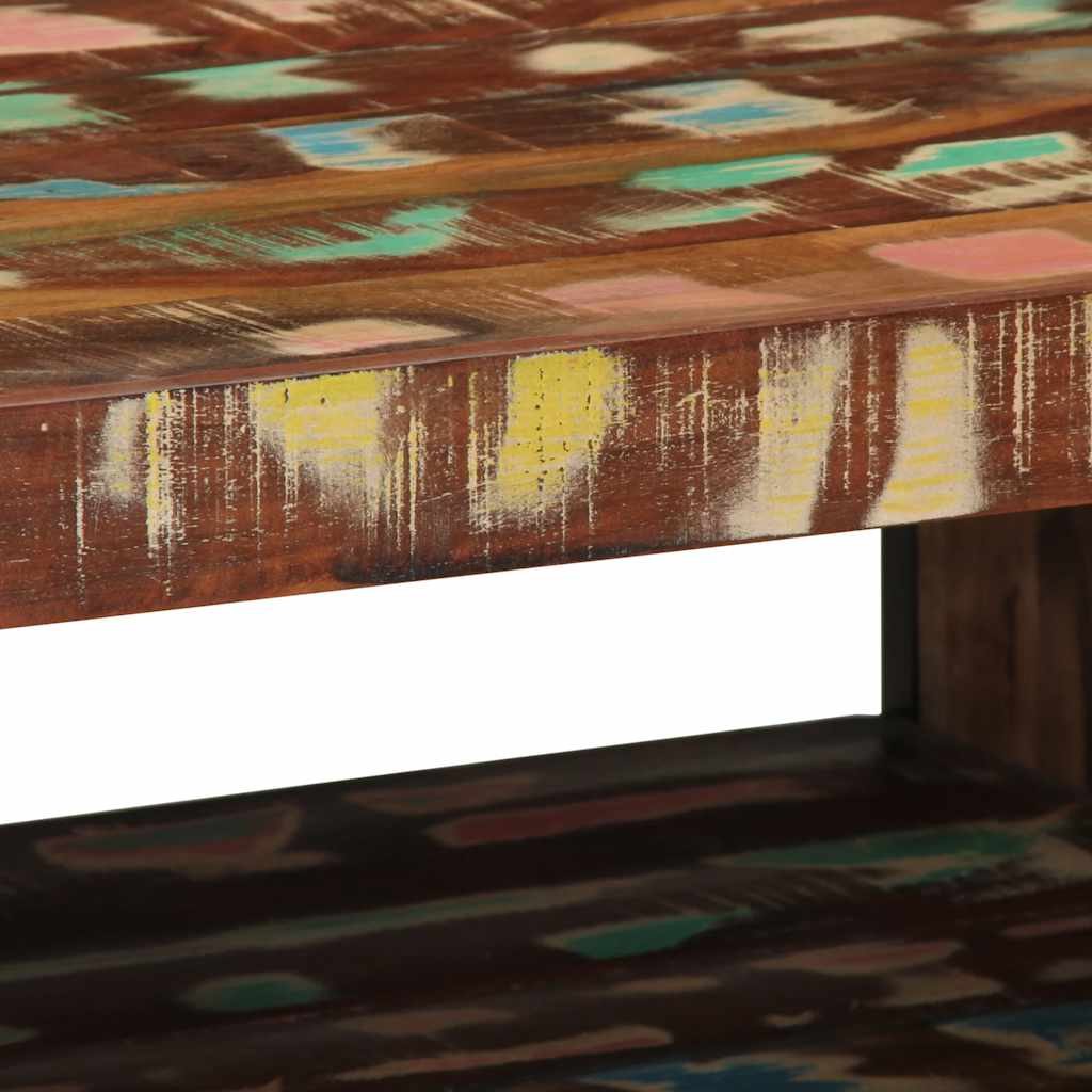 Salongbord Sofabord Tre Gjenvunnet Heltre flerfarget 70x50x38 cm