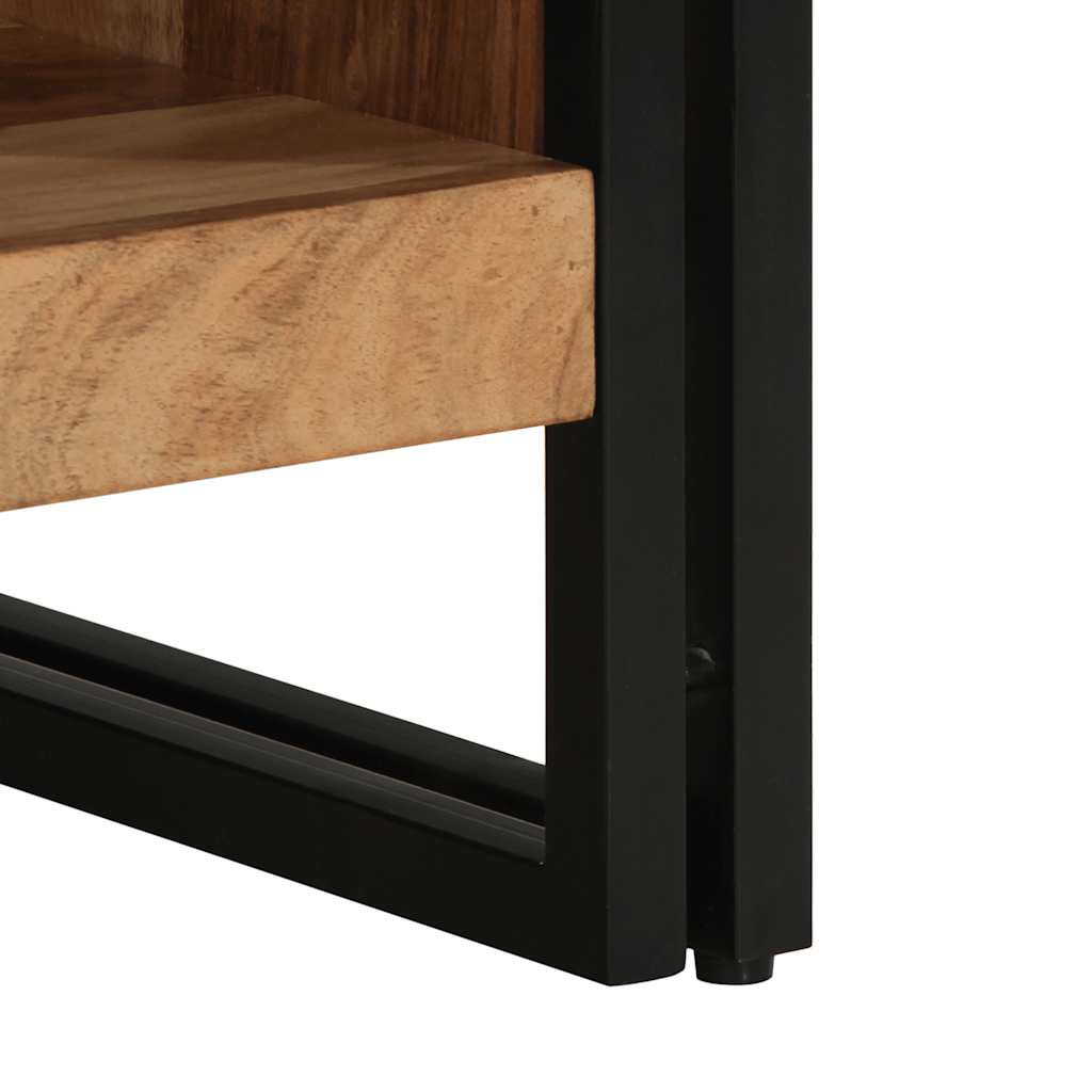 Salongbord Sofabord Tre heltre akasie 50x50x38 cm