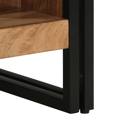 Salongbord Sofabord Tre heltre akasie 50x50x38 cm