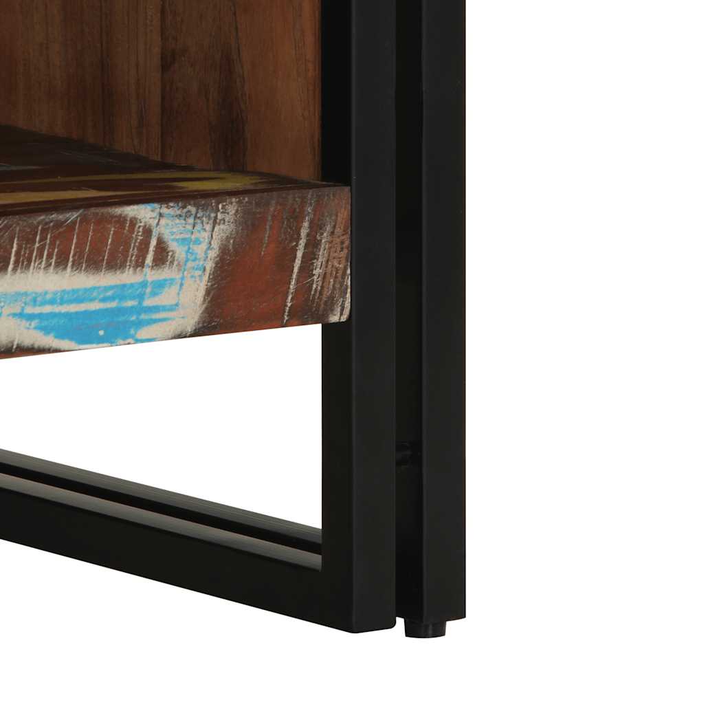 Salongbord Sofabord Tre Gjenvunnet Heltre flerfarget 50x50x38 cm