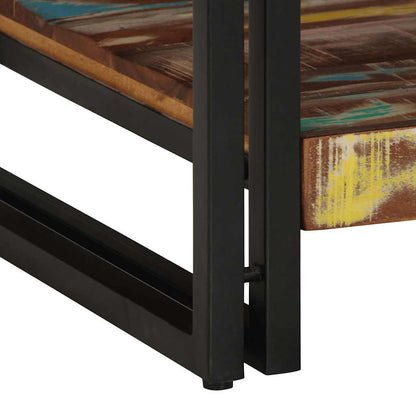 Salongbord Sofabord Tre Gjenvunnet Heltre flerfarget 90x50x38 cm