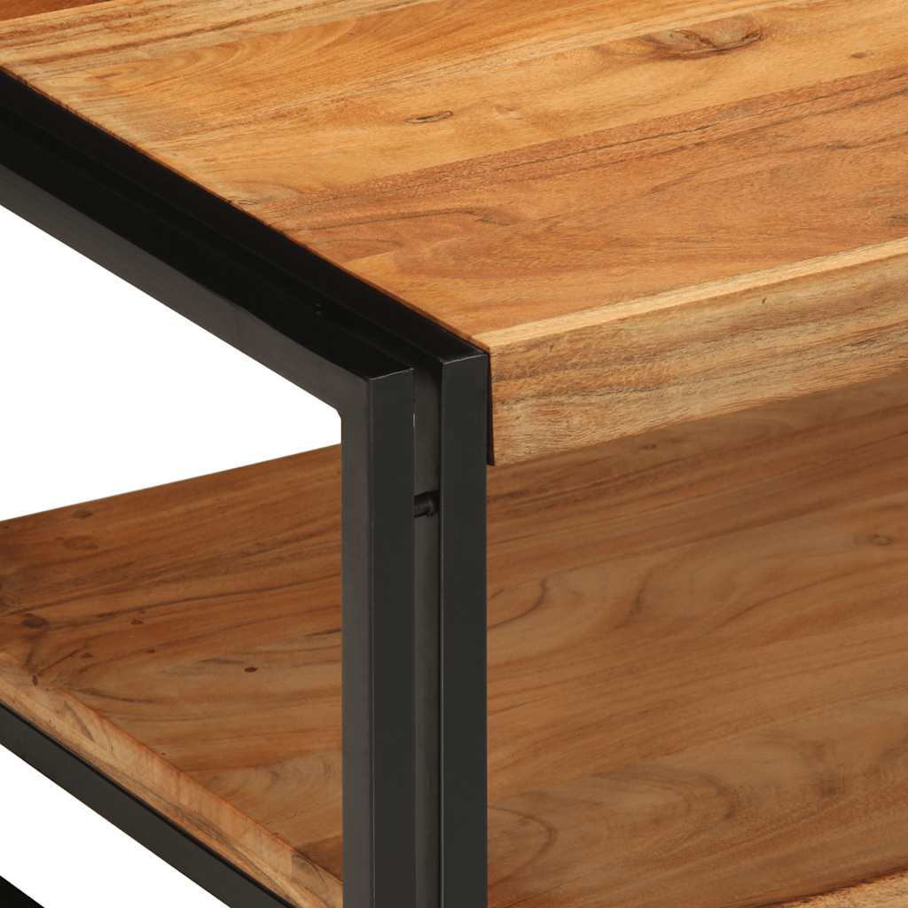 Salongbord Sofabord Tre heltre akasie 70x50x38 cm