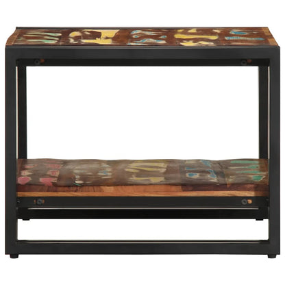 Salongbord Sofabord Tre Gjenvunnet Heltre flerfarget 50x50x38 cm