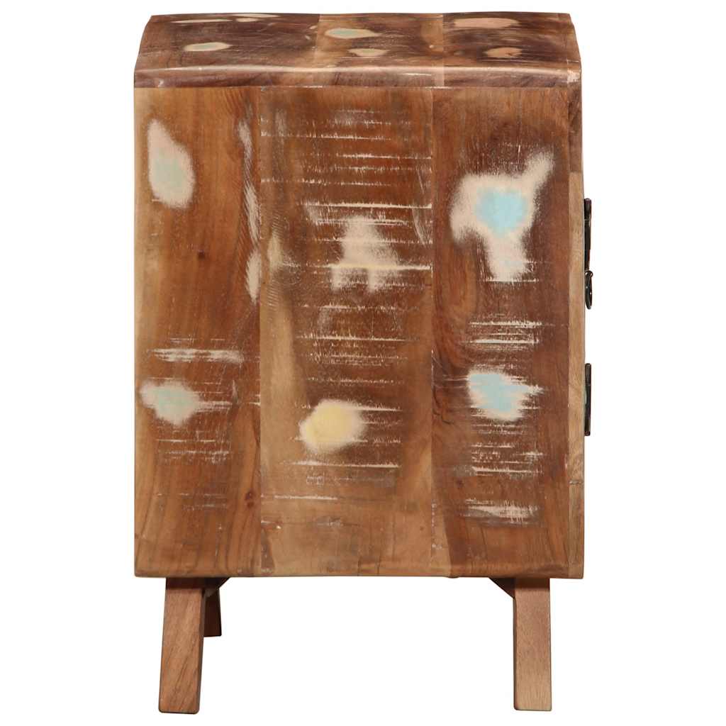 Nattbord Sengbord Tre Gjenvunnet Heltre 40x32x46 cm