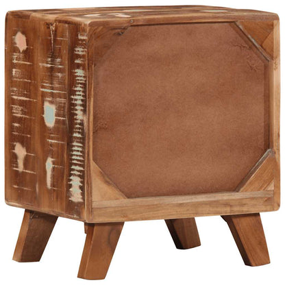 Nattbord Sengbord Tre Gjenvunnet Heltre 40x32x46 cm