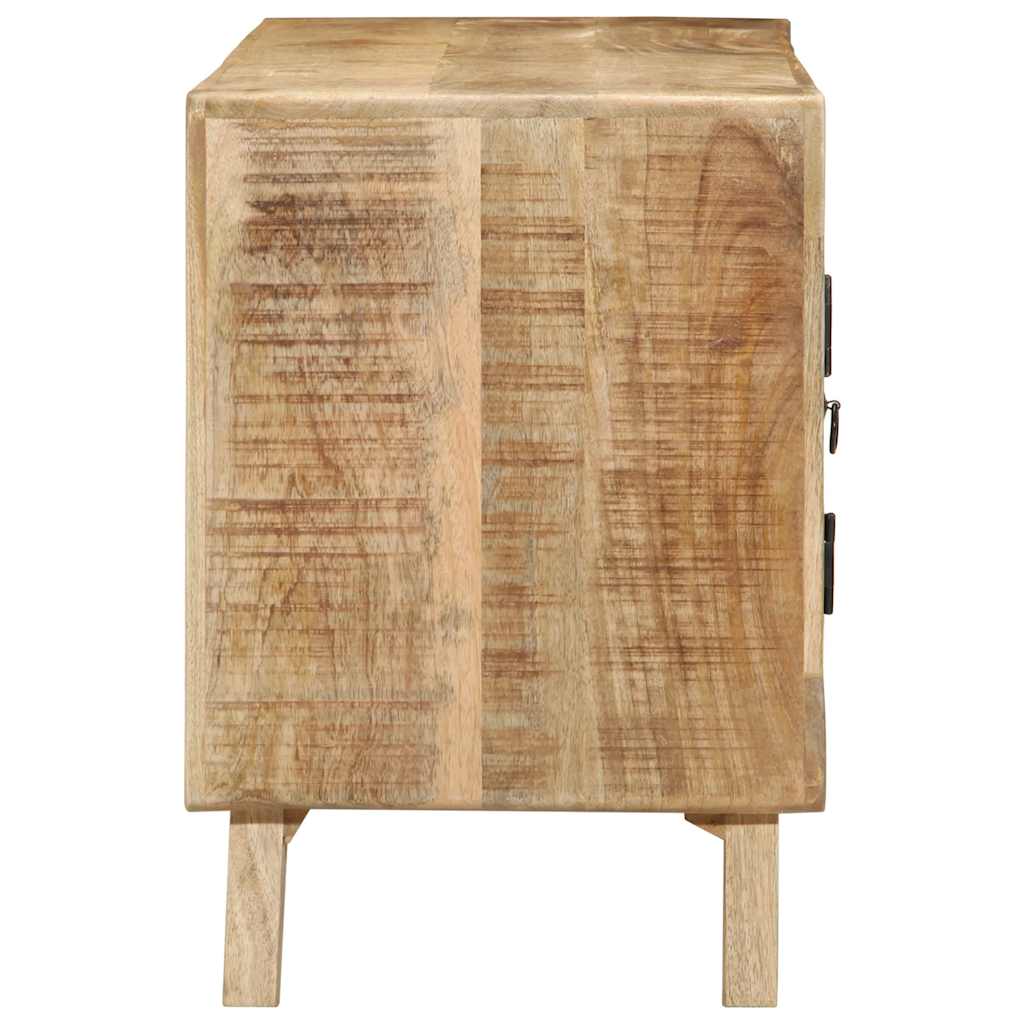 TV-Møbel Tre Tv-benk 105x46x32 cm grov heltre mango