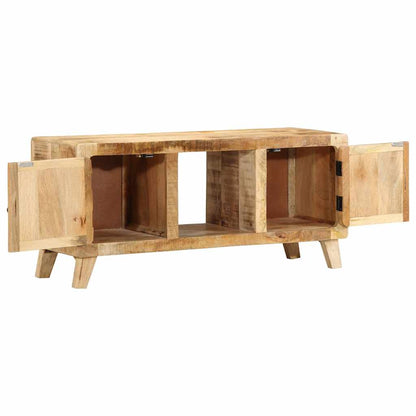 TV-Møbel Tre Tv-benk 105x46x32 cm grov heltre mango