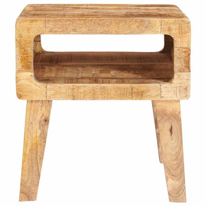 Sidebord Tre med hylle 40 x 32 x 46 cm heltre mango