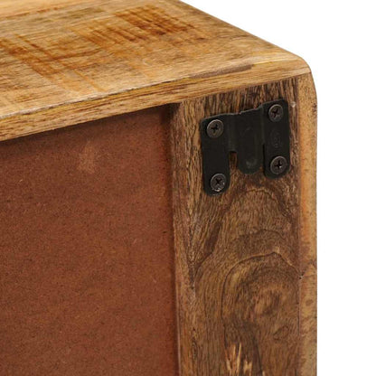 Nattbord Sengbord Tre Vegghengt med skuff Brun 40 x 30 x 36 cm heltre mango