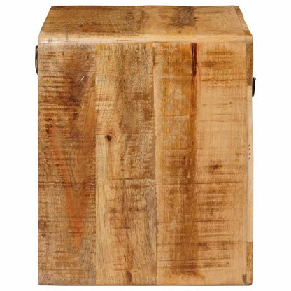 Nattbord Sengbord Tre Vegghengt med skuff Brun 40 x 30 x 36 cm heltre mango