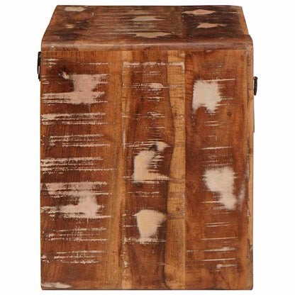 Nattbord Sengbord Tre Vegghengt Flerfarget 40 x 30 x 36 cm gjenvunnet heltre