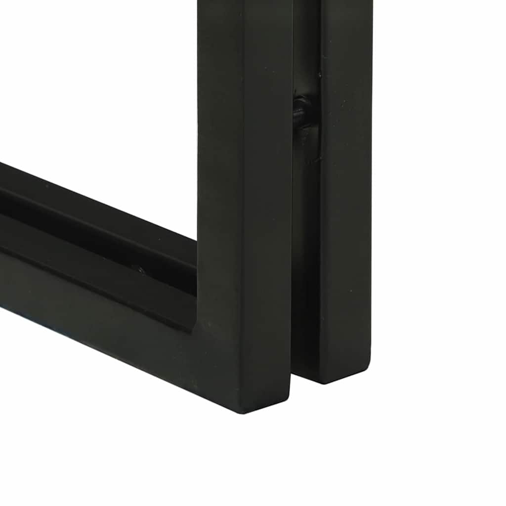 Salongbord Sofabord Tre 2 stk Flerfarget 48 x 40 x 40 cm gjenvunnet heltre