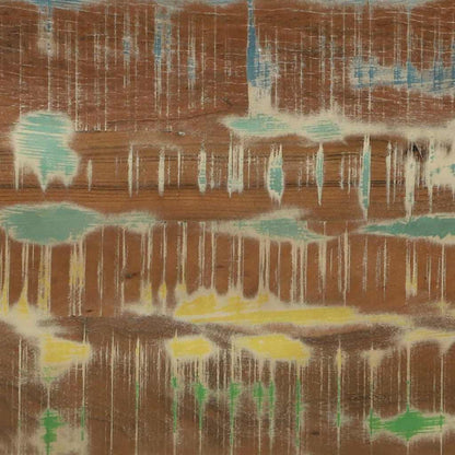 Salongbord Sofabord Tre 2 stk Flerfarget 48 x 40 x 40 cm gjenvunnet heltre