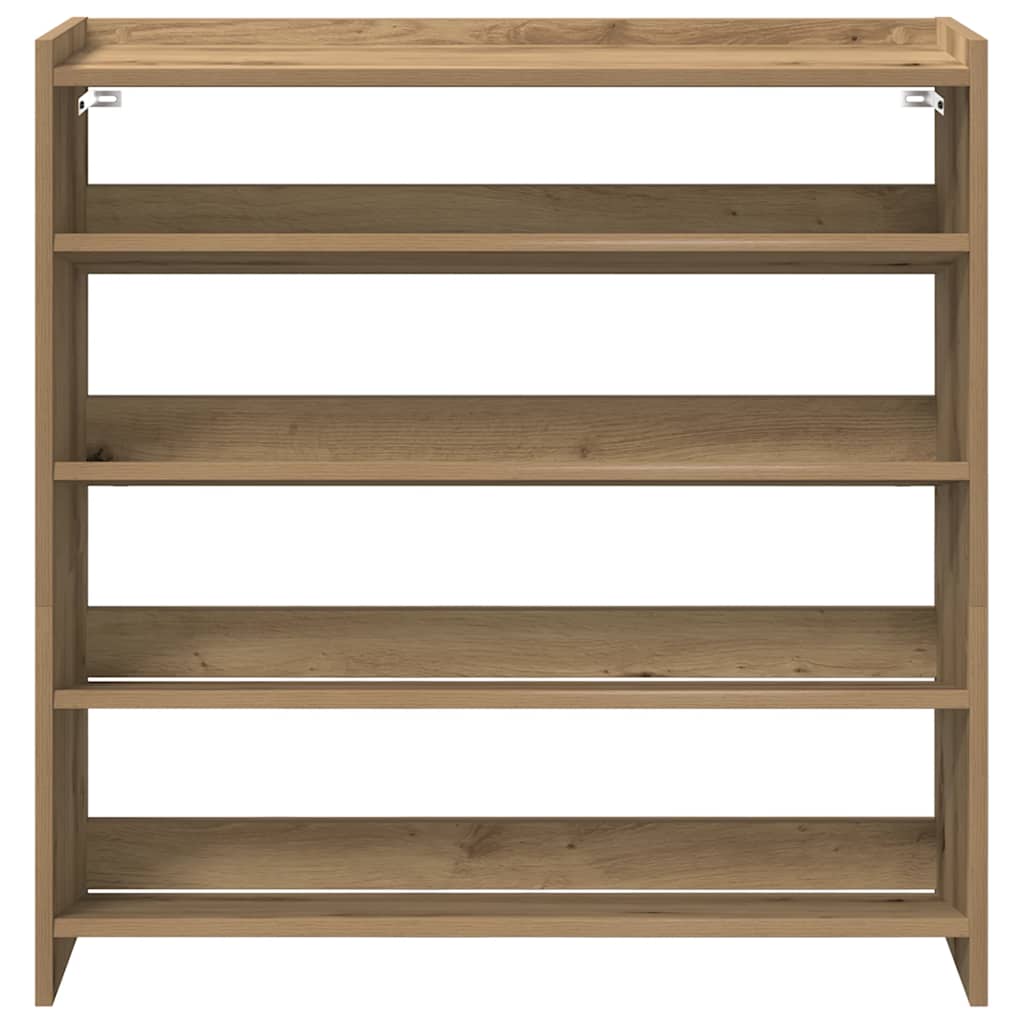 Skoskap Skohylle Skobenk Artisan Eik 80x25x81 cm