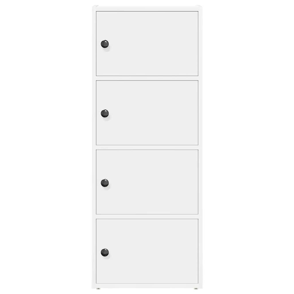 Bokhylle Hvit 40x24x102 cm