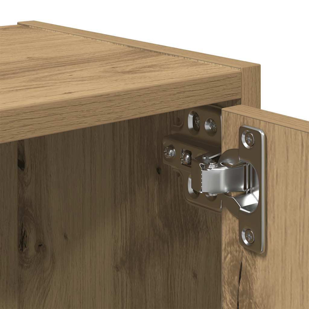 Bokhylle Artisan Eik 40x24x102 cm