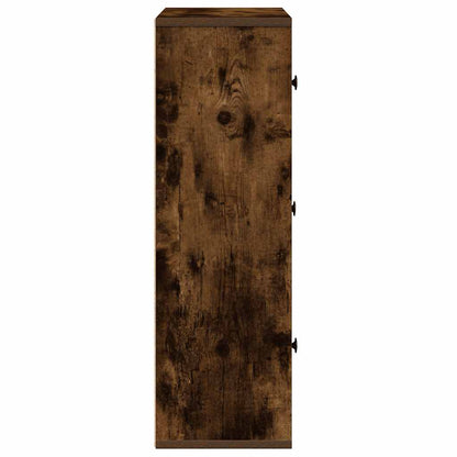 Bokhylle Røkt Eik 60x24x76,5 cm