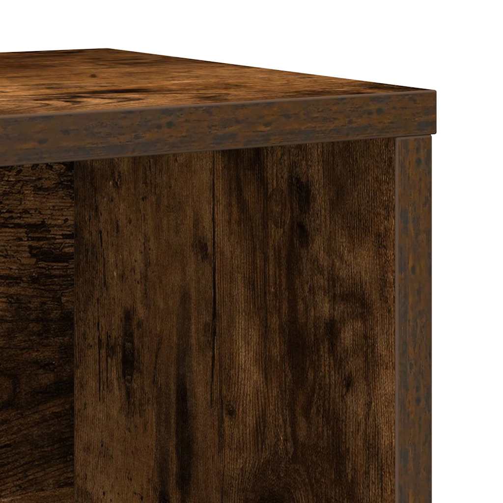 Bokhylle Røkt Eik 60x24x101,5 cm