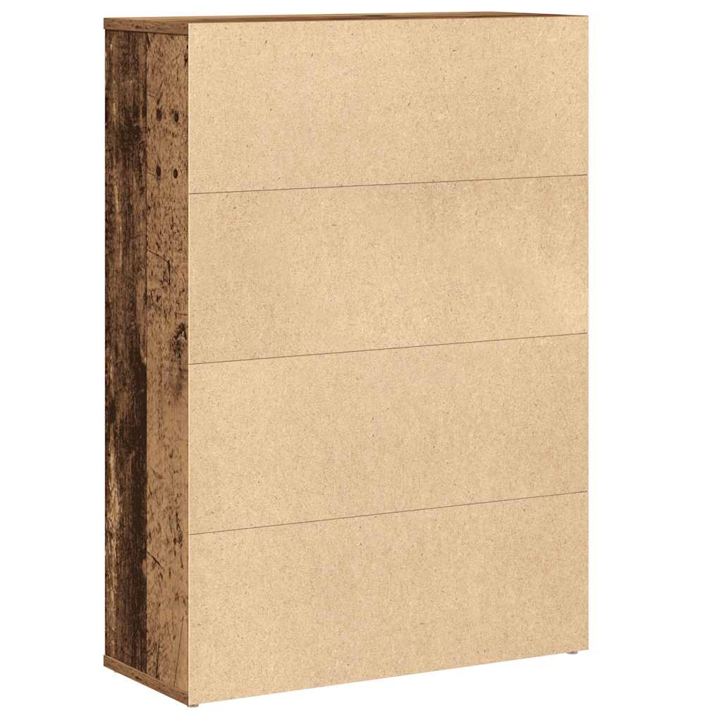 Bokhylle Gammelt Tre 60x24x85 cm