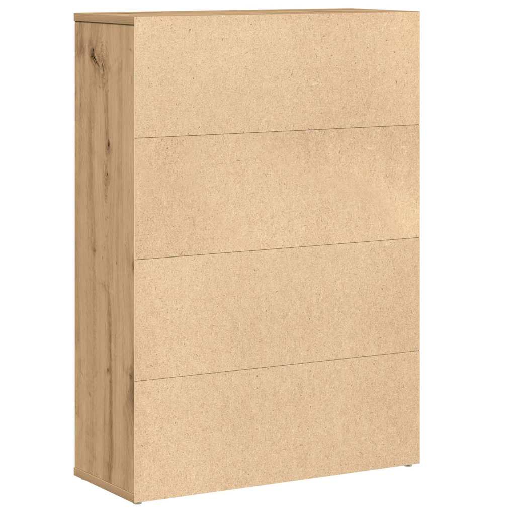 Bokhylle Artisan Eik 60x24x85 cm