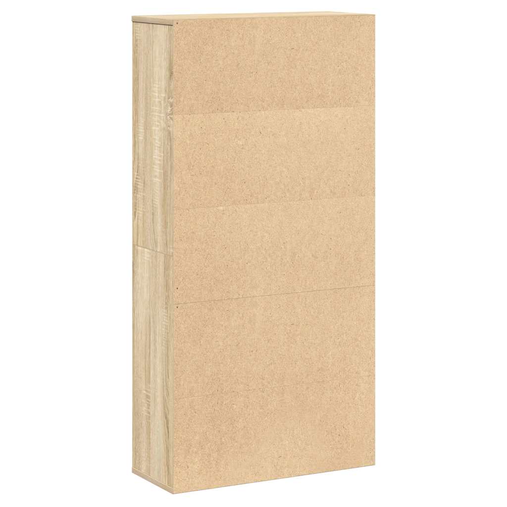 Bokhylle Sonoma Eik 60x24x120 cm
