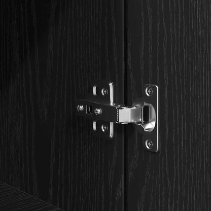 Nattbord Sengbord Svart 39x35x125 cm