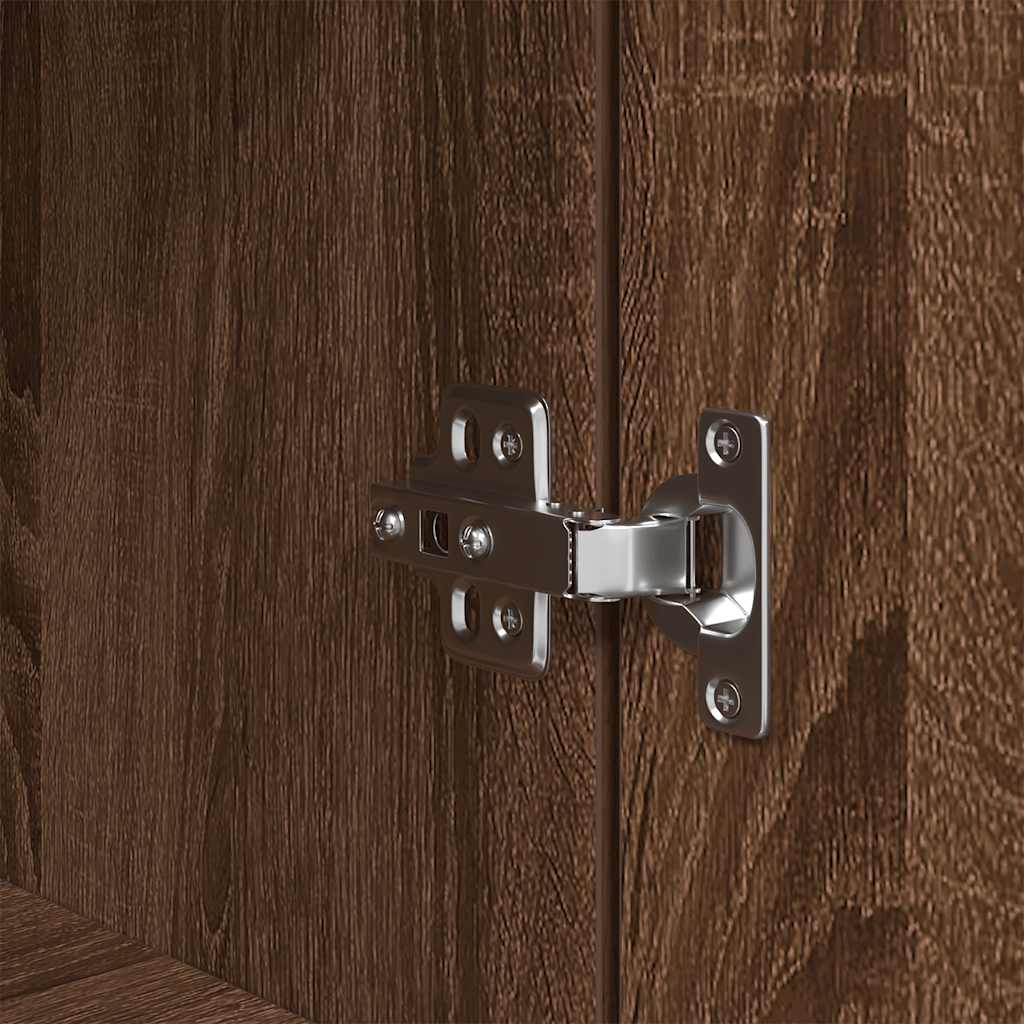 Nattbord Sengbord Brun Eik 39x35x65 cm