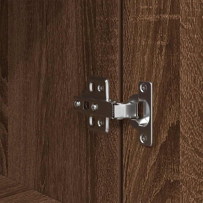 Nattbord Sengbord Brun Eik 39x35x65 cm