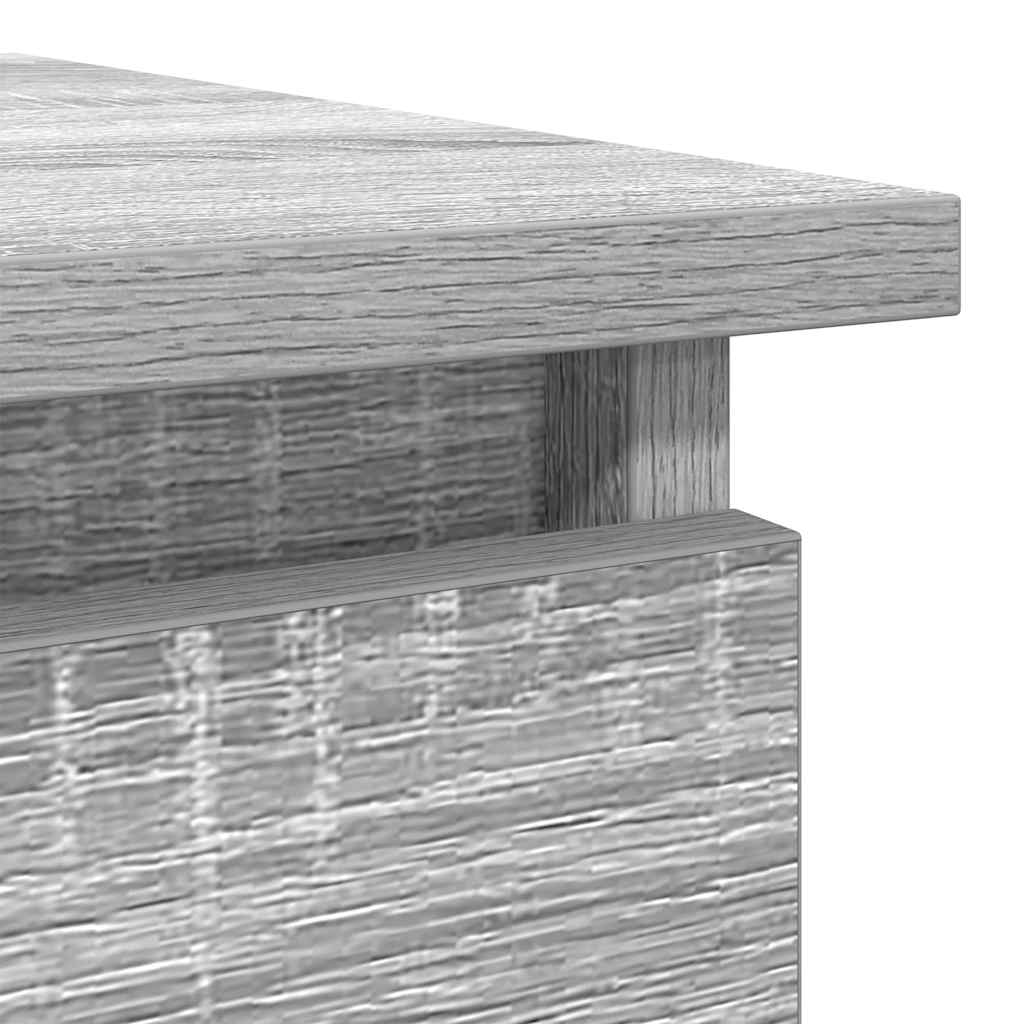 Avlastningsbord Konsollbord Sonoma Grå med skuffer 85,5x38,5x74,5 cm