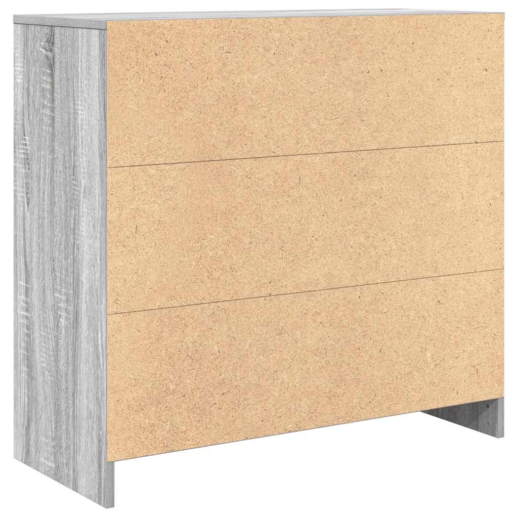 Skjenk Sonoma Grå med skuff 80x34x76 cm