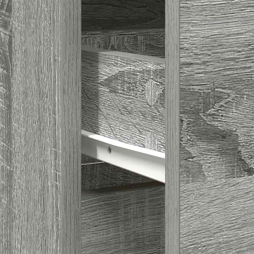 Skjenk Sonoma Grå med skuff 80x34x76 cm