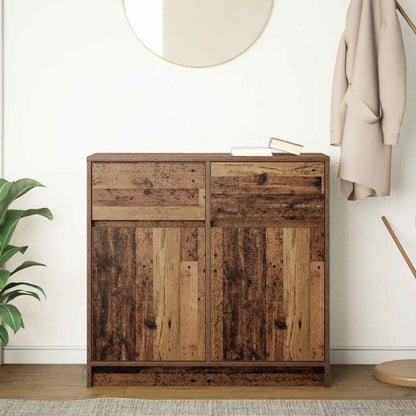 Skjenk Gammelt Tre med skuff 80x34x76 cm