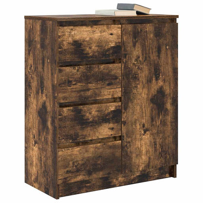 Skjenk Røkt Eik med skuffer 71x35x84 cm