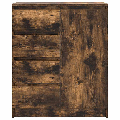 Skjenk Røkt Eik med skuffer 71x35x84 cm