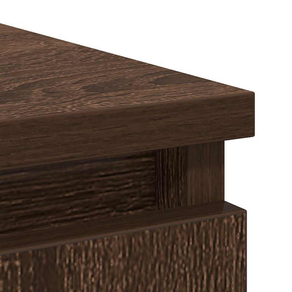 Skjenk Brun Eik med skuffer 71x35x84 cm