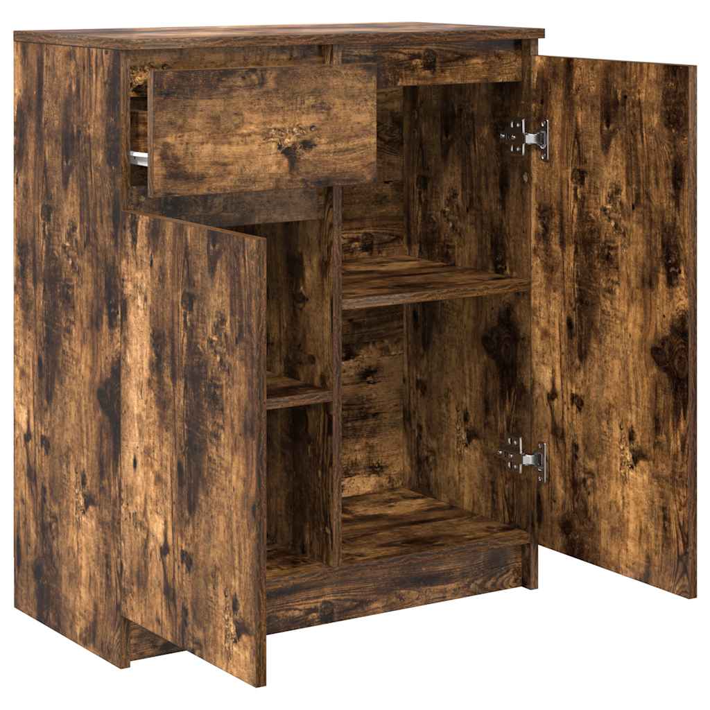 Skjenk Røkt Eik med skuff 71x35x84 cm