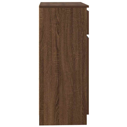 Skjenk Brun Eik med skuff 71x35x84 cm