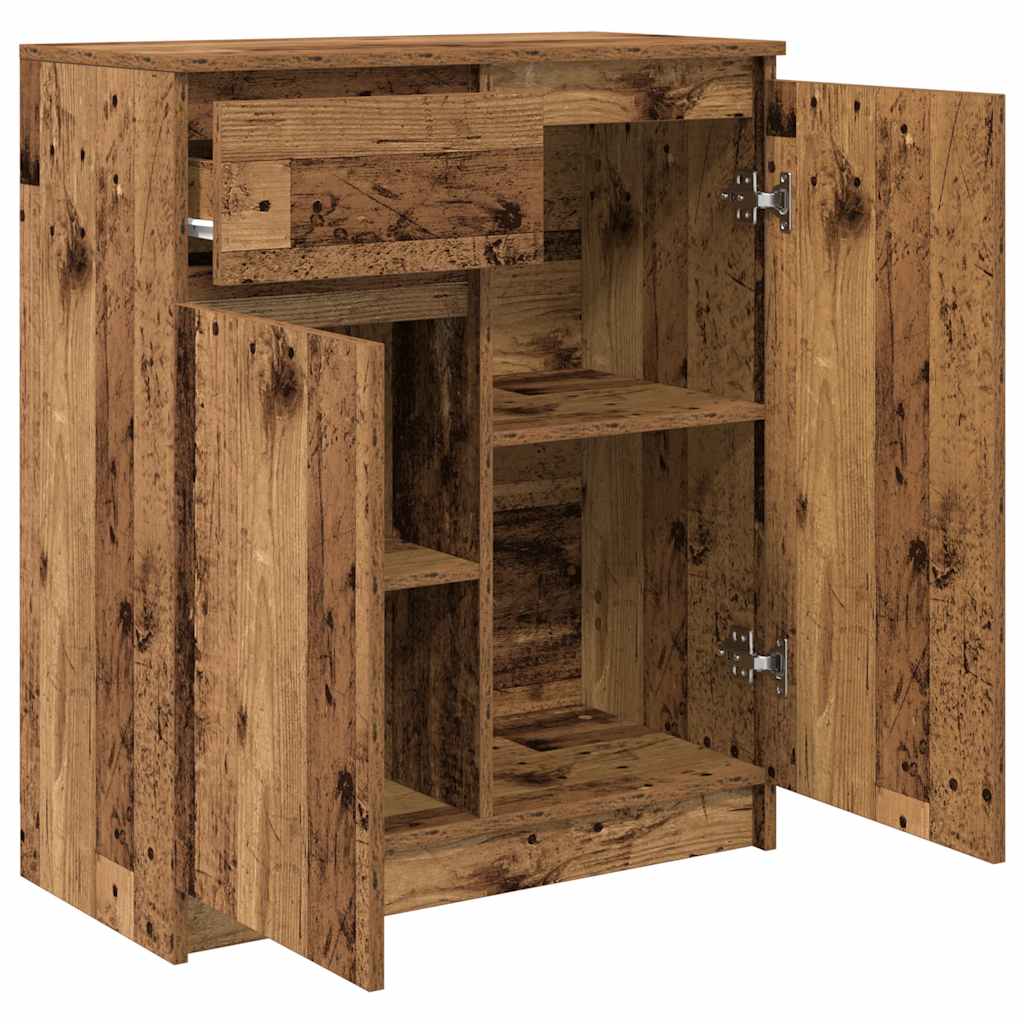 Skjenk Gammelt Tre med skuff 71x35x84 cm