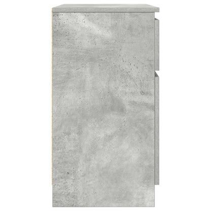 Skjenk Betonggrå med skuff 71x35x65 cm