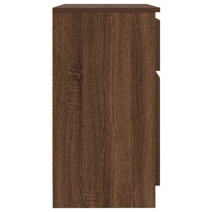 Skjenk Brun Eik med skuff 71x35x65 cm