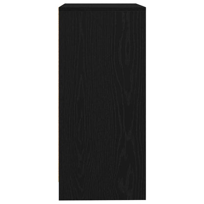 Skjenk Svart Eik 57x34x76 cm