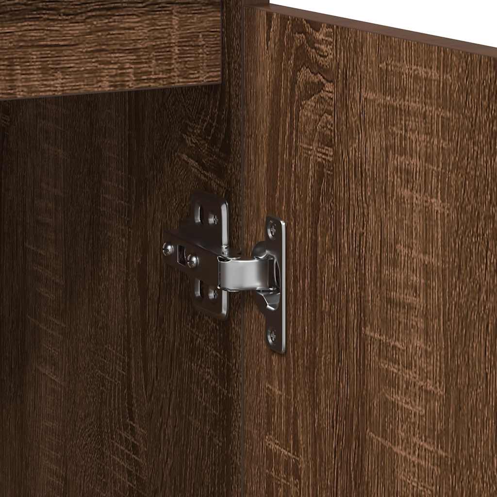 Skjenk Brun Eik 57x34x76 cm