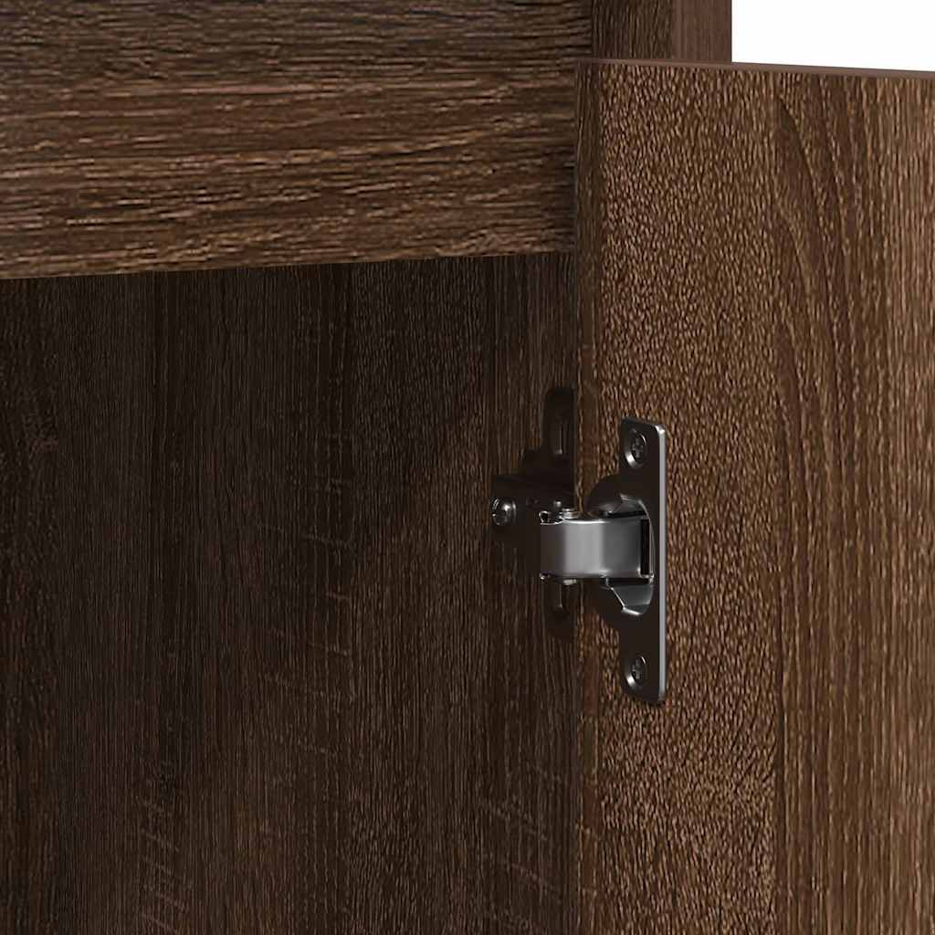 Skjenk Brun Eik 85x34x76 cm