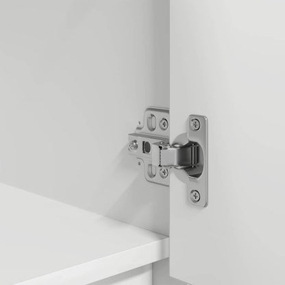 Skap Hvit med skuff 55,5x34x119,5 cm