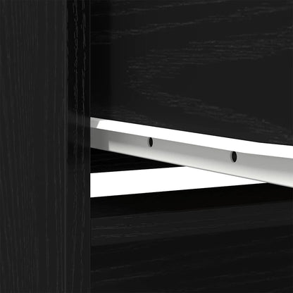 Skap Svart Eik 55,5x34x119,5 cm