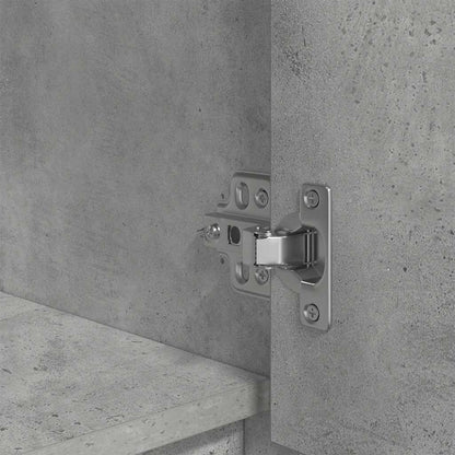 Skap Betonggrå med skuff 55,5x34x119,5 cm